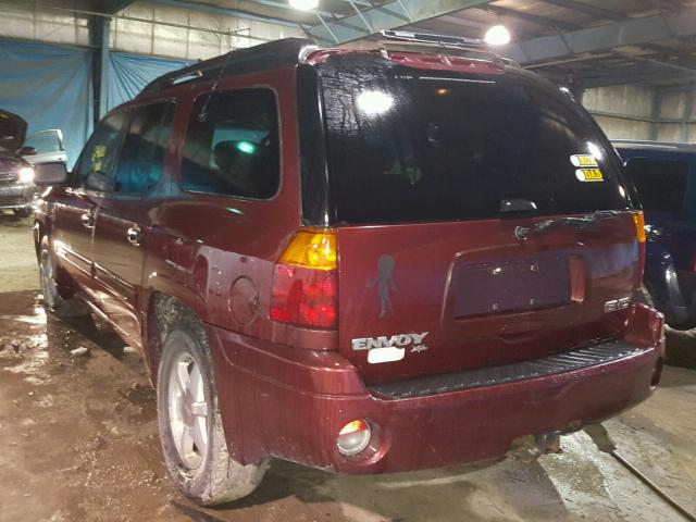 1GKET16S436223157 - 2003 GMC ENVOY XL MAROON photo 3