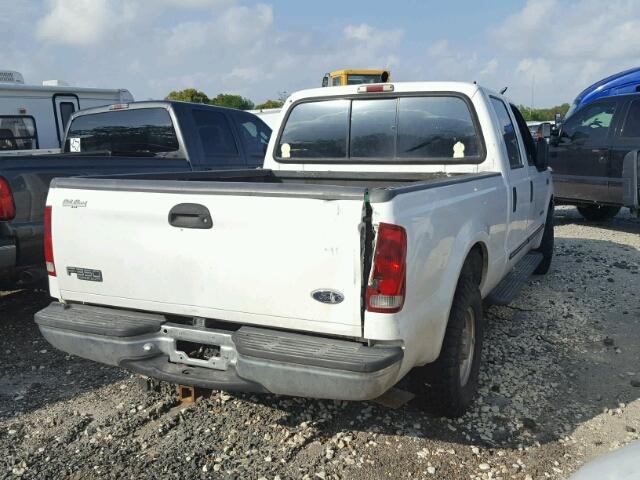 1FTSW30F0YEC64203 - 2000 FORD F350 SUPER WHITE photo 4