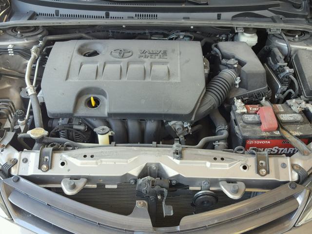 2T1BPRHE0FC473078 - 2015 TOYOTA COROLLA EC SILVER photo 7