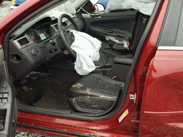 2G1WD58C889286376 - 2008 CHEVROLET IMPALA SUP 栗色 照片 5