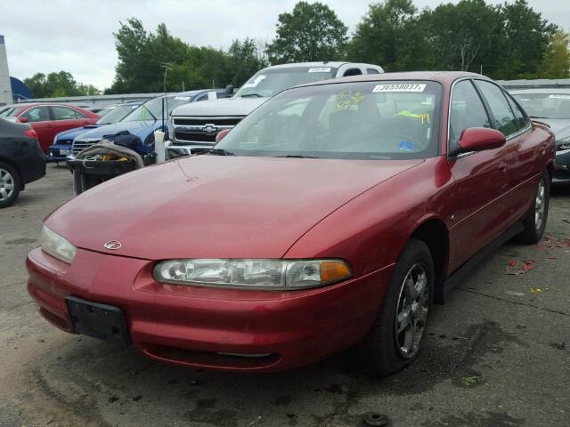 1G3WS52K1XF331645 - 1999 OLDSMOBILE INTRIGUE G MAROON photo 2