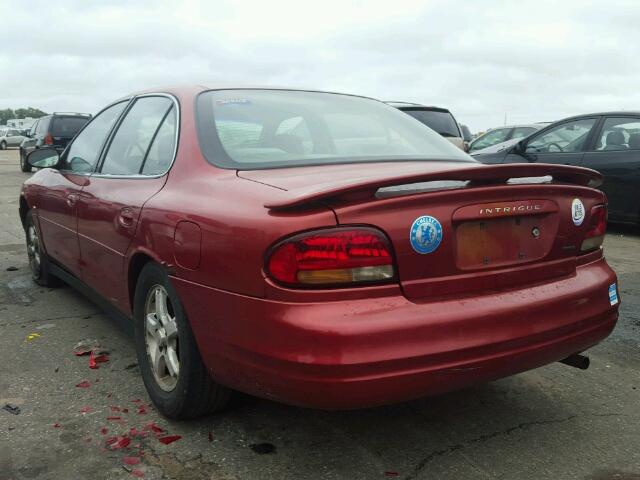 1G3WS52K1XF331645 - 1999 OLDSMOBILE INTRIGUE G MAROON photo 3