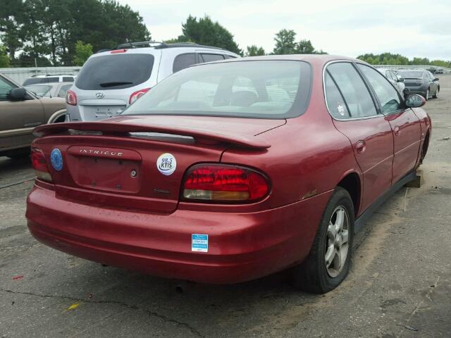 1G3WS52K1XF331645 - 1999 OLDSMOBILE INTRIGUE G MAROON photo 4