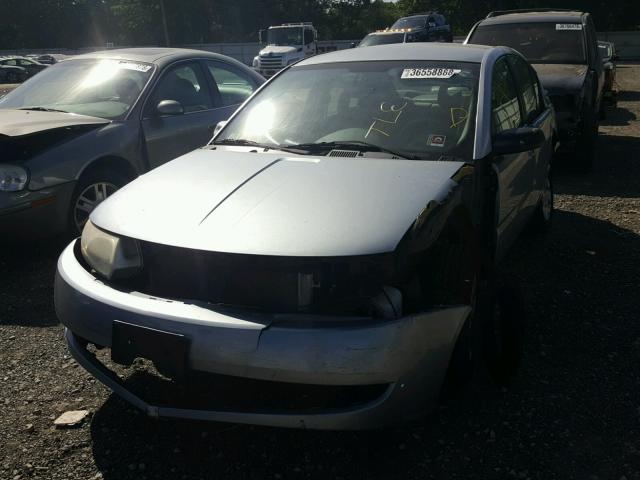 1G8AJ52F53Z140183 - 2003 SATURN ION LEVEL GRAY photo 2