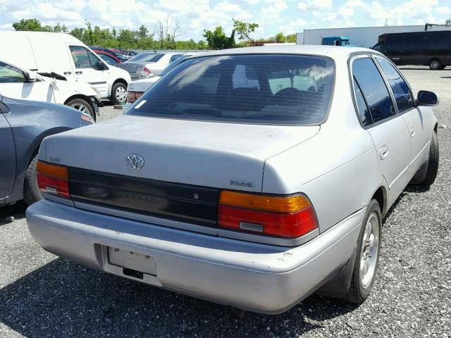 2T1AE00E2PC001314 - 1993 TOYOTA COROLLA LE 银色 照片 4