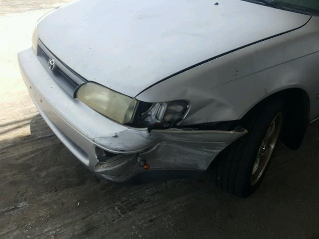 2T1AE00E2PC001314 - 1993 TOYOTA COROLLA LE 银色 照片 9