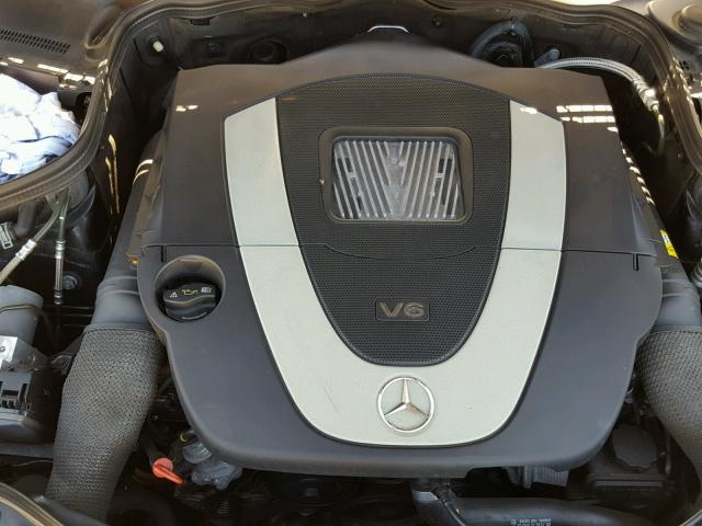 WDBUF87X17B134594 - 2007 MERCEDES-BENZ E 350 4MAT BLACK photo 7