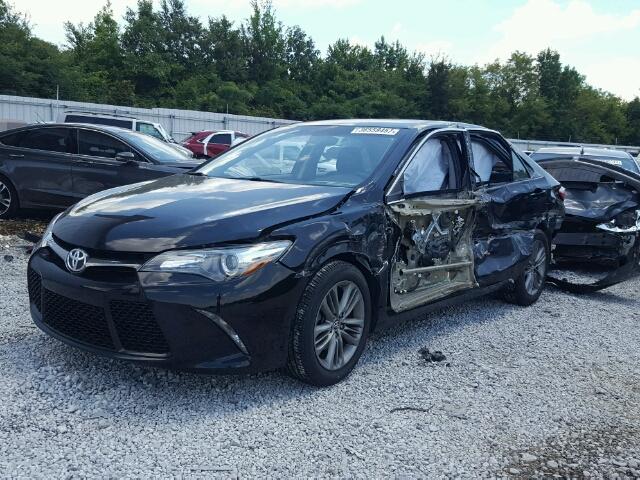 4T1BF1FK9FU014921 - 2015 TOYOTA CAMRY LE 黑色 照片 2