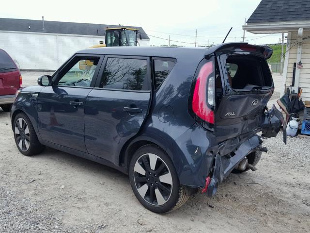 KNDJX3A56F7198577 - 2015 KIA SOUL ! BLUE photo 3