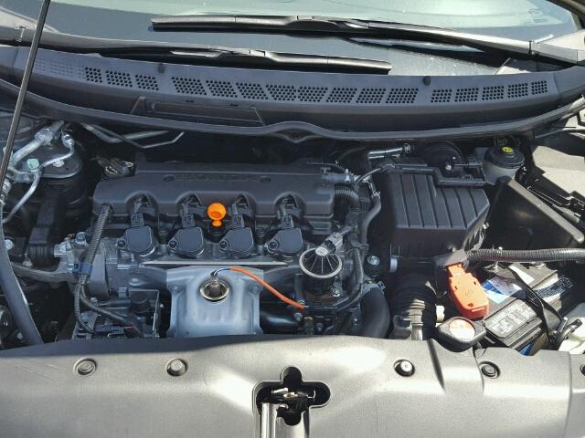 2HGFA16948H321356 - 2008 HONDA CIVIC EXL GRAY photo 7