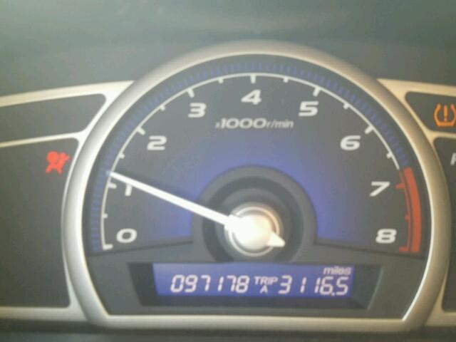 2HGFA16948H321356 - 2008 HONDA CIVIC EXL GRAY photo 8