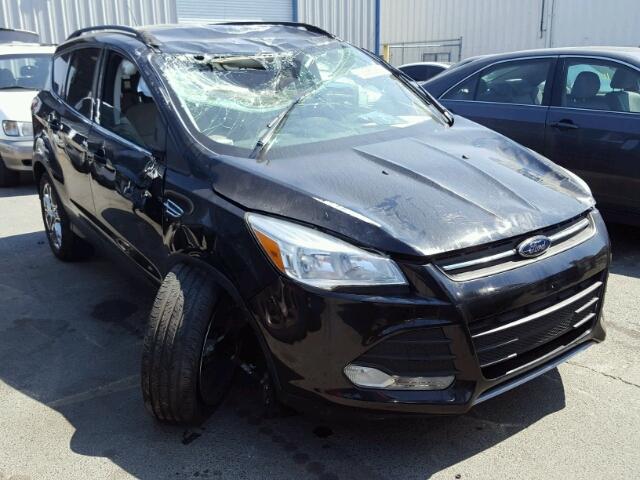 1FMCU0GX0EUB92388 - 2014 FORD ESCAPE SE BLACK photo 1