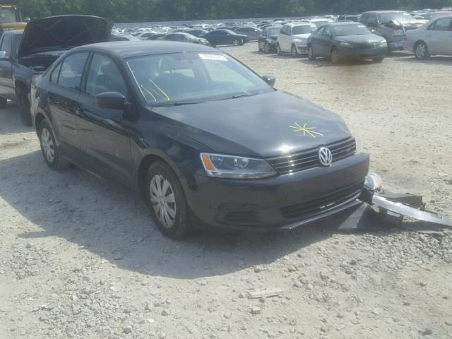 3VW2K7AJ4EM445801 - 2014 VOLKSWAGEN JETTA BASE Սև լուսանկար 1