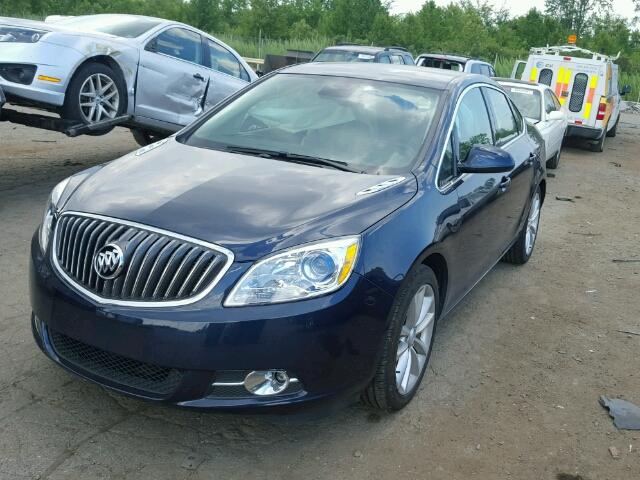 1G4PR5SK3G4100477 - 2016 BUICK VERANO BLUE photo 2