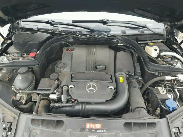 WDDGF4HB4CA654837 - 2012 MERCEDES-BENZ C 250 BLACK photo 7