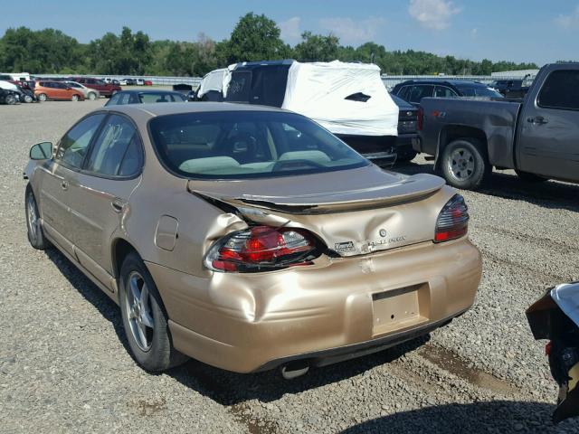 1G2WP52KX3F131234 - 2003 PONTIAC GRAND PRIX GOLD photo 3