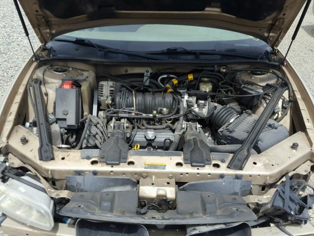 1G2WP52KX3F131234 - 2003 PONTIAC GRAND PRIX GOLD photo 7