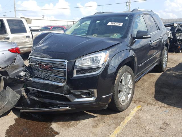 1GKKVTKDXEJ203091 - 2014 GMC ACADIA DEN BLACK photo 2