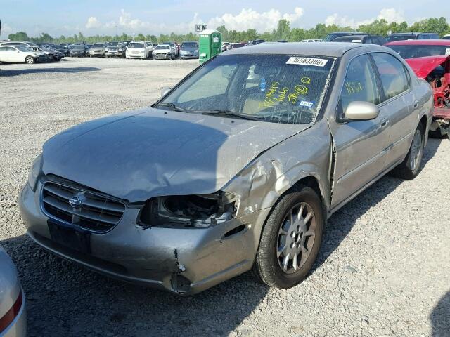 JN1CA31D61T616088 - 2001 NISSAN MAXIMA GXE BEIGE photo 2