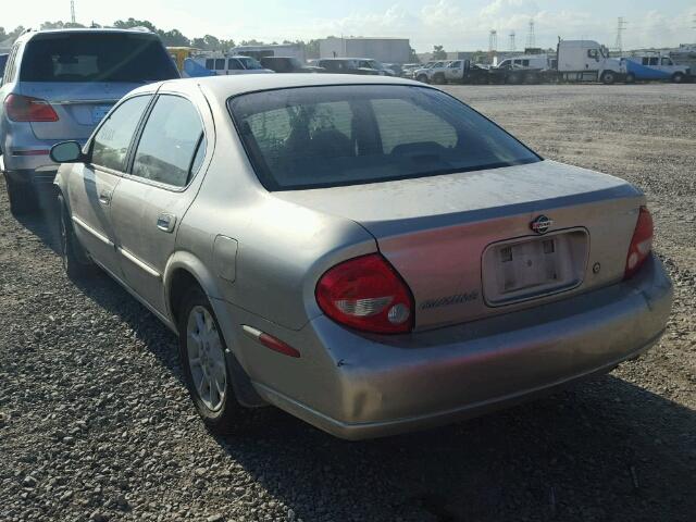 JN1CA31D61T616088 - 2001 NISSAN MAXIMA GXE BEIGE photo 3