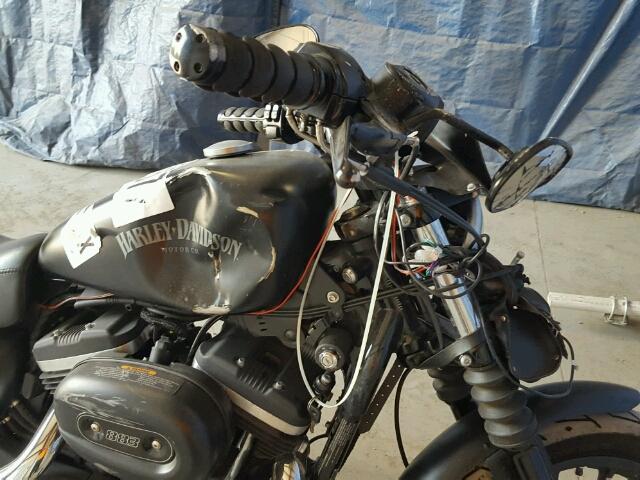 1HD4LE210FC444481 - 2015 HARLEY-DAVIDSON XL883 IRON BLACK photo 9