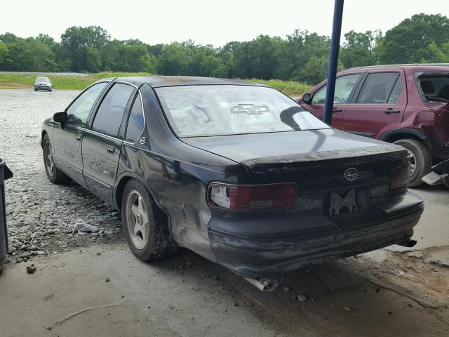 1G1BN52P4RR199010 - 1994 CHEVROLET CAPRICE CL 黑色 照片 3