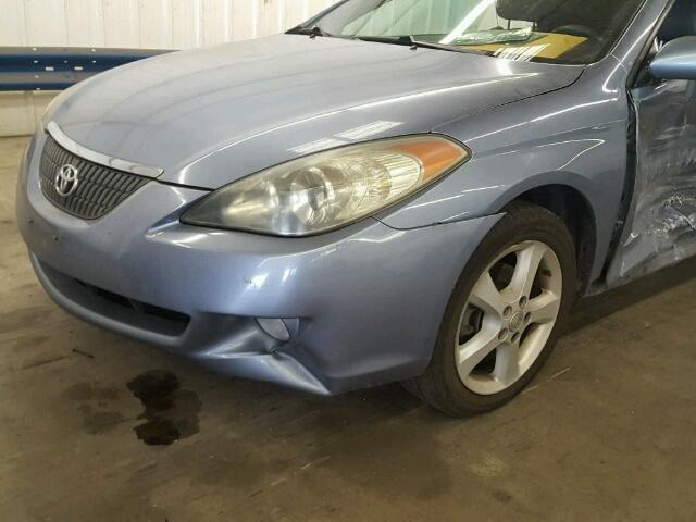 4T1FA38P06U084523 - 2006 TOYOTA CAMRY SOLA BLUE photo 9