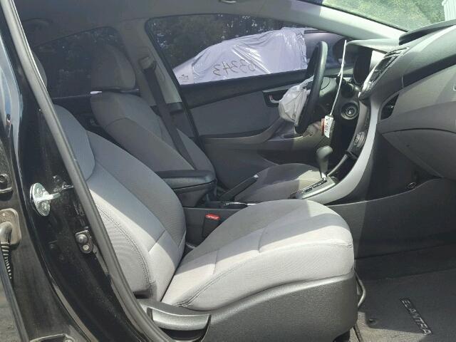 KMHDH4AE7CU310067 - 2012 HYUNDAI ELANTRA GL BLACK photo 5