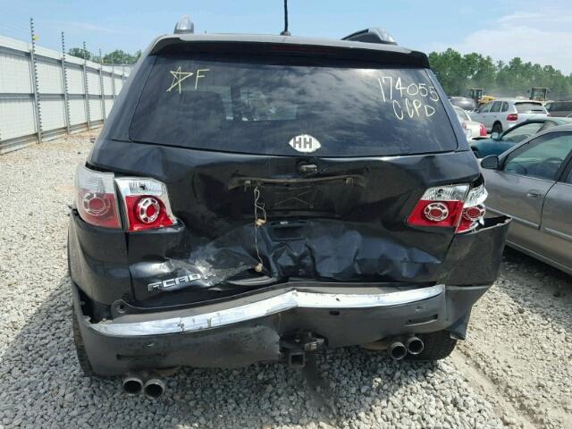 1GKER13757J109881 - 2007 GMC ACADIA SLE CHARCOAL photo 9