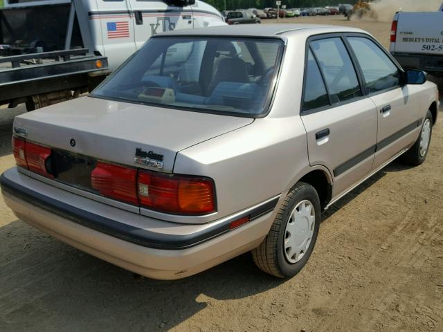 JM1BG2244R0782395 - 1994 MAZDA PROTEGE DX TAN photo 4