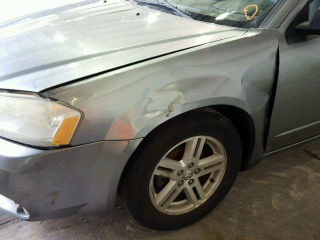 1B3LC56KX8N690978 - 2008 DODGE AVENGER SILVER photo 9