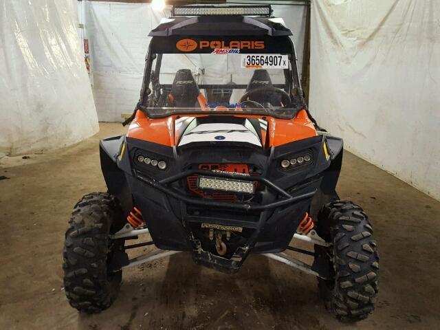 4XAJT9EA4EF265159 - 2014 POLARIS RZR 900 XP ORANGE photo 9