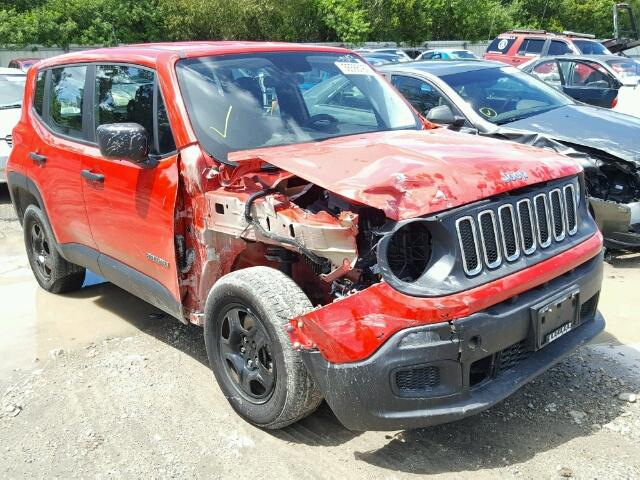 ZACCJAAT2FPB93649 - 2015 JEEP RENEGADE S Qırmızı foto 1