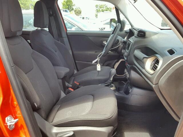 ZACCJAAT2FPB93649 - 2015 JEEP RENEGADE S Qırmızı foto 5