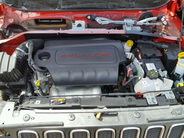 ZACCJAAT2FPB93649 - 2015 JEEP RENEGADE S Qırmızı foto 7