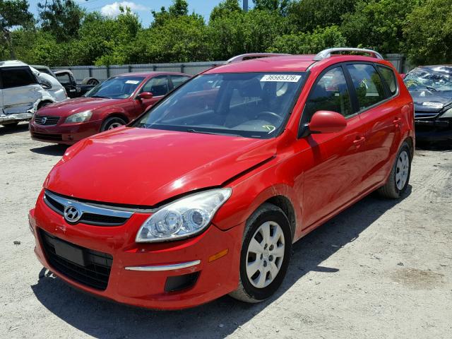 KMHDC8AE1BU106238 - 2011 HYUNDAI ELANTRA TO RED photo 2