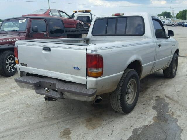 1FTCR10UXTPA48936 - 1996 FORD RANGER SILVER photo 4