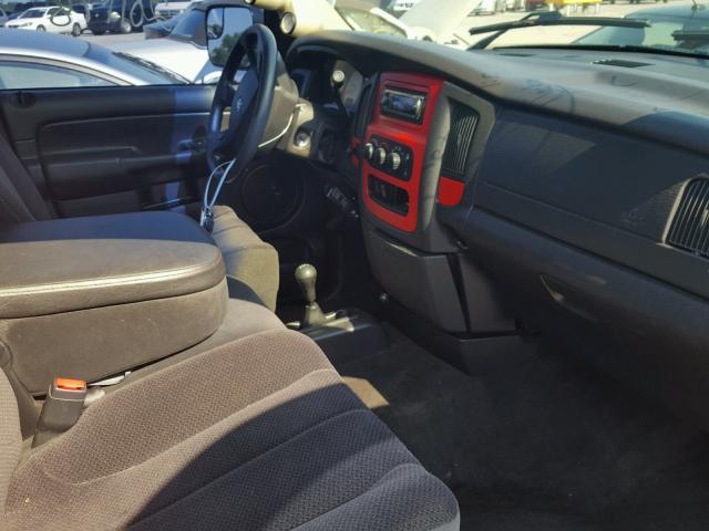 3D7KU28C74G141274 - 2004 DODGE RAM 2500 S RED photo 5