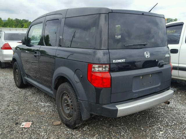 5J6YH18368L000329 - 2008 HONDA ELEMENT LX BLACK photo 3