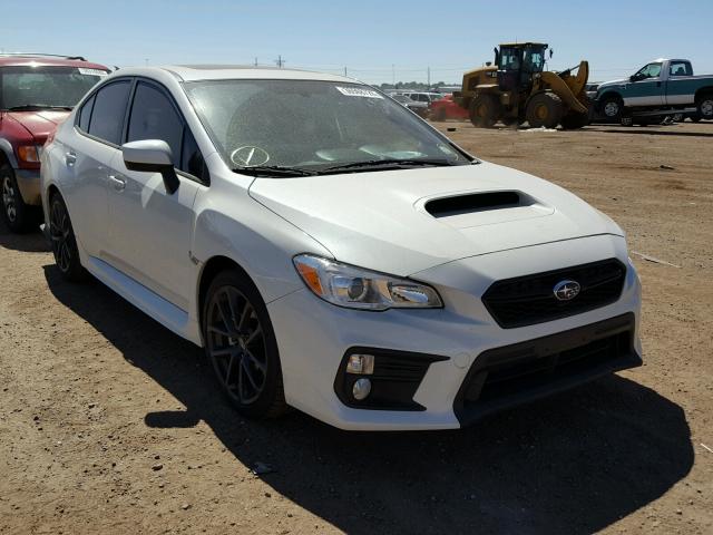 JF1VA1C62J9813139 - 2018 SUBARU WRX PREMIU WHITE photo 1