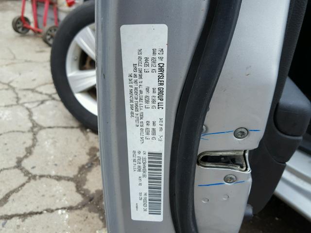 1B3CB4HA4AD641661 - 2010 DODGE CALIBER SX GRAY photo 10