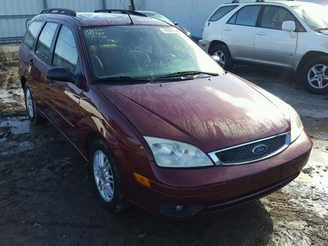 1FAHP36N36W201082 - 2006 FORD FOCUS ZXW RED photo 1