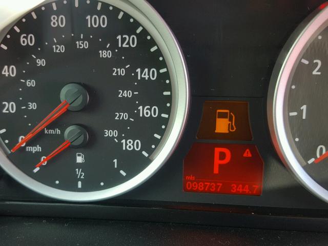 5YMGY0C50ALK25301 - 2010 BMW X5 M BLACK photo 8