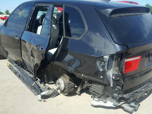 5YMGY0C50ALK25301 - 2010 BMW X5 M BLACK photo 9