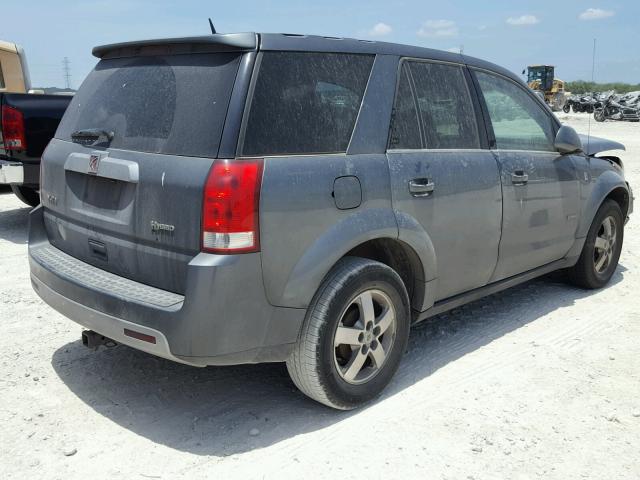 5GZCZ33ZX7S842355 - 2007 SATURN VUE HYBRID GRAY photo 4