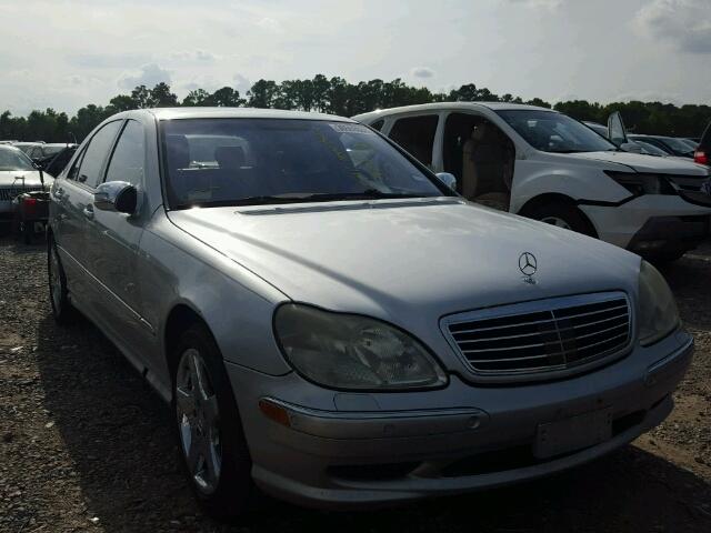 WDBNG75J21A150987 - 2001 MERCEDES-BENZ S 500 SILVER photo 1