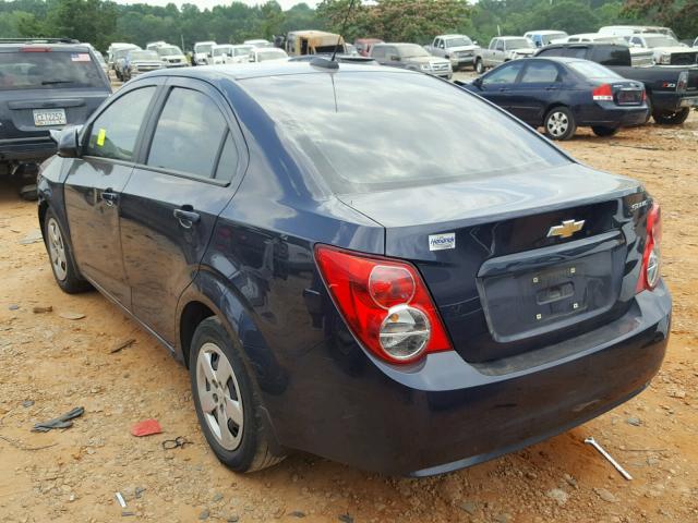 1G1JA5SH7G4123565 - 2016 CHEVROLET SONIC LS 蓝色 照片 3