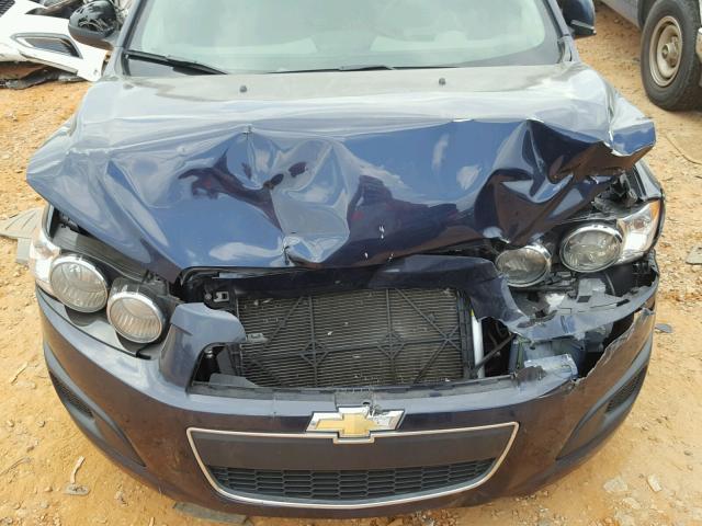 1G1JA5SH7G4123565 - 2016 CHEVROLET SONIC LS 蓝色 照片 9