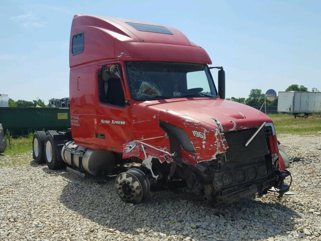 4V4NC9TG94N354431 - 2004 VOLVO VN VNL RED photo 1