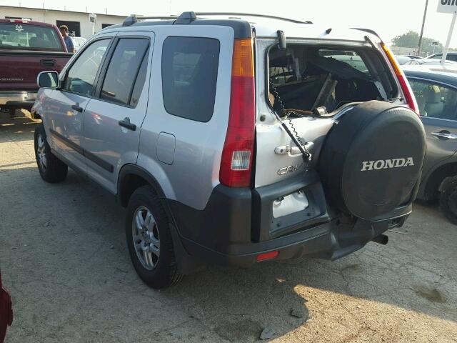 JHLRD78863C018765 - 2003 HONDA CR-V GRAY photo 3